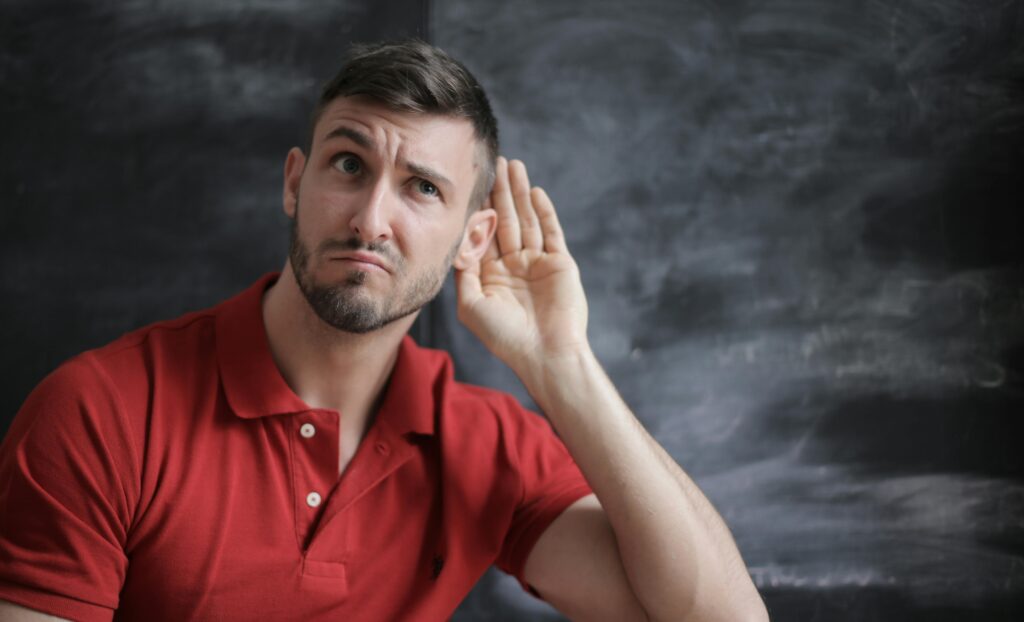 a man who curious about something